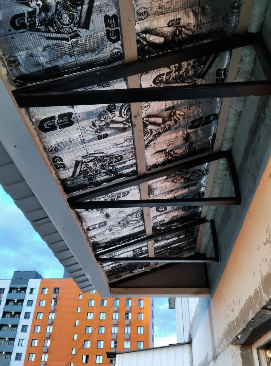 Независимая крыша на балкон Люберцы